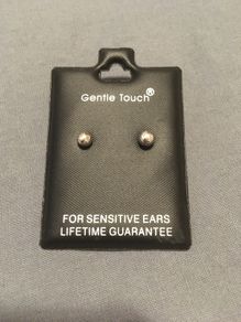 NEW Silver Stud Earsense Earrings