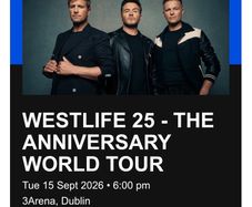 Westlife Tickets