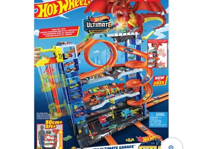 Hot Wheels City Let's Race Ultimate Garage Playset