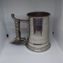 Adare Manor : (2) Vintage Pindor Bros English Pewter Tankards Image 5