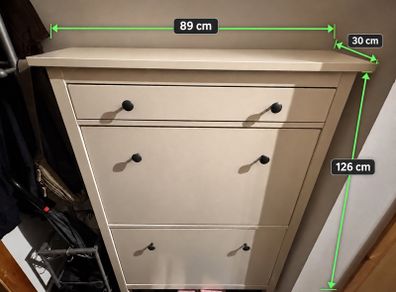 Ikea Hemnes Shoe Cabinet