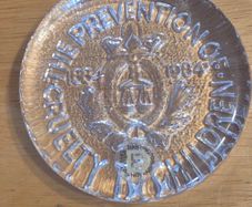The Prevention Of Cruelty To Children 1884-1984 Paperweight