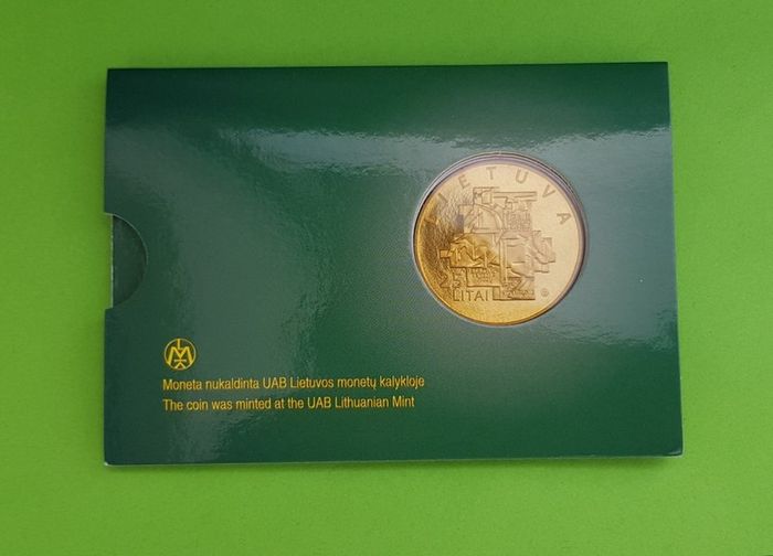 Lithuania 2014 year Proof coin.