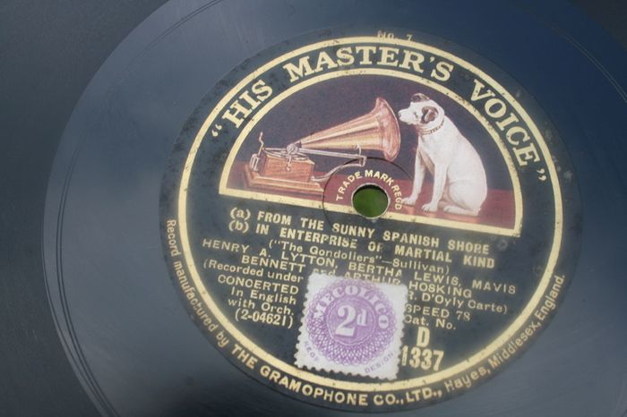 Antique Gramophone records