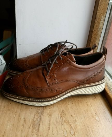 Ecco St1 Hybrid Quality Leather Shoes Size 7(40)