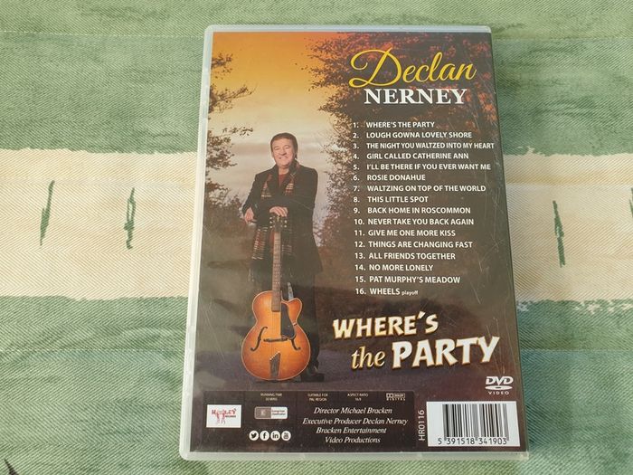 Declan Nerney Wheres The Party DVD