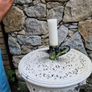 boat propeller hand painted candle holder Image 2