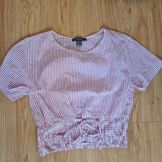 Cotton Striped Top