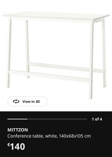Ikea Mittzon table