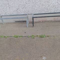 Two garden benches