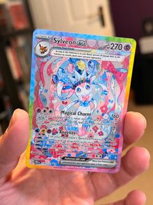Pokemon Prismatic Evolutions Sylveon EX 156/131