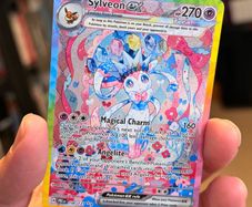 Pokemon Prismatic Evolutions Sylveon EX 156/131