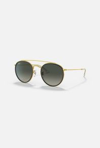 Genuine Ray Ban Polarised sunglasses round double bridge