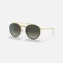 Genuine Ray Ban Polarised sunglasses round double bridge Image 3