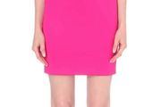 Ted Baker Pink Jewelled Neckline Dress Size 3 (12)