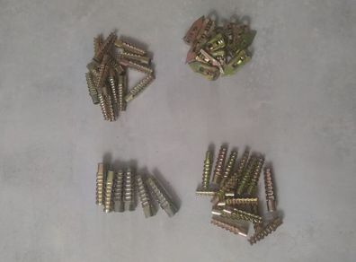 10X Metal Plasterboard Fixing Wall Anchor / Plug