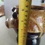 Vintage Retos Shannon Pottery Fish Planter / vase. Image 8