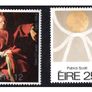 1980 Ireland Anniversaries: Birth Centenary of Sean O'Casey. Irish Art (Gold Painting No 57) Patrick Scott Commemorative Stamp Mint Never Hinged (MNH) Image 2