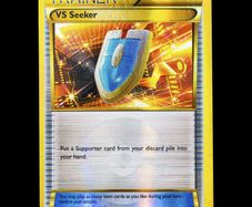VS Seeker 110/108 Gold Secret Holo Rare Roaring Skies Pokemon Card XY