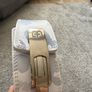 Hardbody 10mm lever belt, Winter White, full-grain leather, size [S/M/L/XL] Image 6