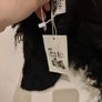 Chip Chip Faux Fur Cropped Jacket Black New with Tags M / 38 / 10 Image 2
