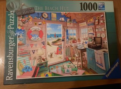 1000 piece Ravensburger jigsaw. The Beach Hut.