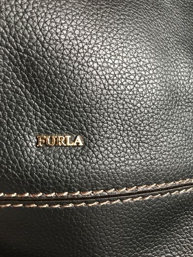 Brand new Furla leather shoulder bag