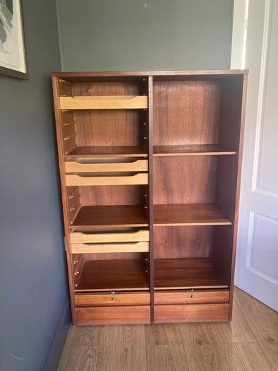 Unique Mid-Century - vintage -storage bureau