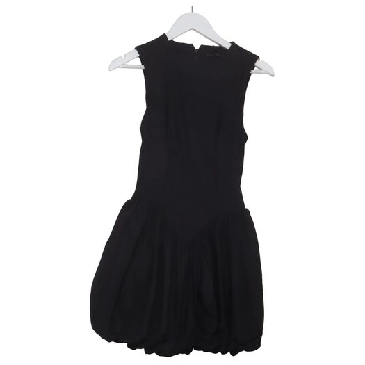 Black mini dress