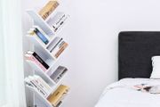 New 8 Tier Bookcase (White) - FREE P&amp;P