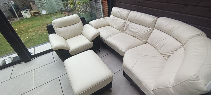 Leather Corner Sofa