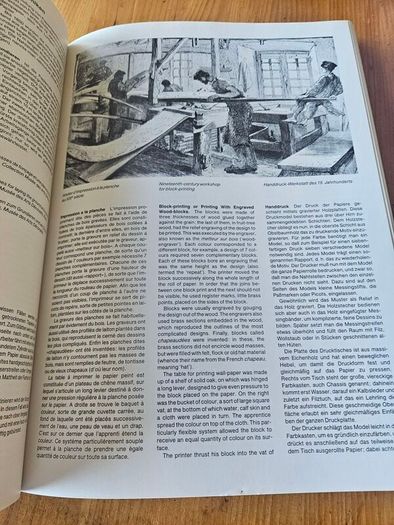 Wall-papers Of France. 1800-1850. First Edition Large Volume Hardback With Dustjacket In Good Condition.  See Photos For Same.