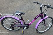 24inch Girls Bike   Excellent Condition  Gears Rack &amp; Mudguards