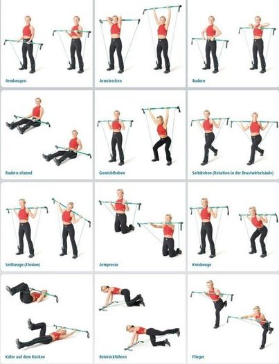 Pilates Bar Kit Resistance Band brand new