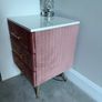 bedside locker pink - as new Image 6