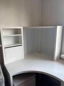 Micke Ikea corner desk