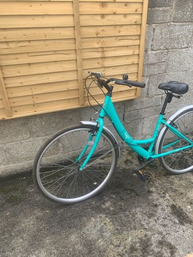 Teal womens bike