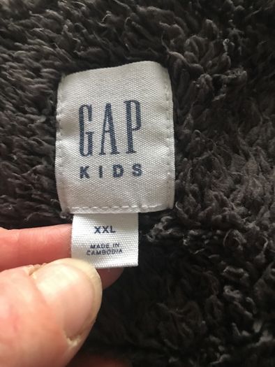 GAP boys furry hoodie