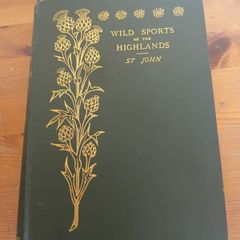 Short Sketches Of The Wild Sports & Natural History Of The Highlands 1893 Ed.