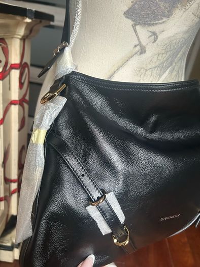 Givenchy Voyou hobo in calfskin , silver and Goldware , NWT