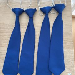 Blue ties for primary school