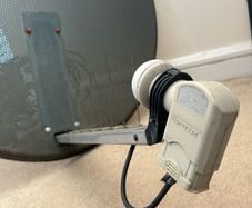 dish satellite with LNB