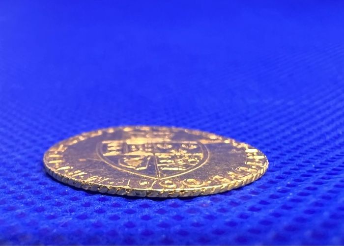 Rare 1790 George III Spade Half-Guinea gold coin