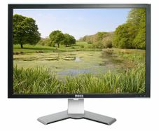 Dell UltraSharp 3007WFP-HC Working, w/ Cables + DP Adapter