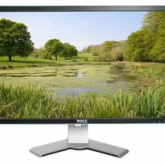 Dell UltraSharp 3007WFP-HC Working, w/ Cables + DP Adapter