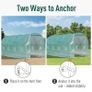 Walk-in Outdoor Tunnel Greenhouse Portable Warm House Backyard Planter Green Image 3