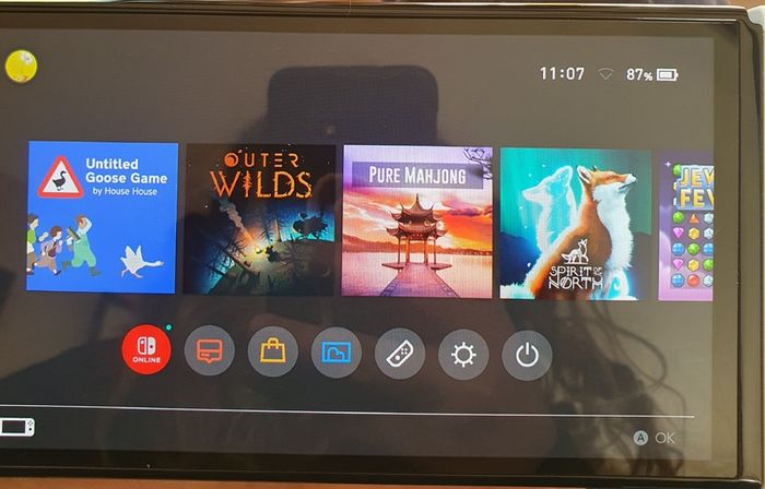 Nintendo Switch OLED Console - White