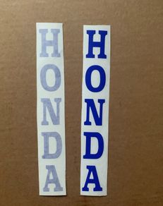 Honda Fork Decals x2