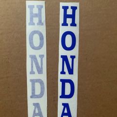 Honda Fork Decals x2