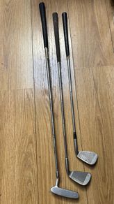 3 x junior left handed golf clubs